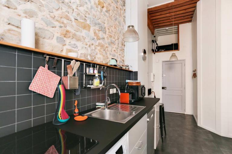 شقة Guestready - Charmant Loft Croix-Paquet Pour 2 ليون المظهر الخارجي الصورة