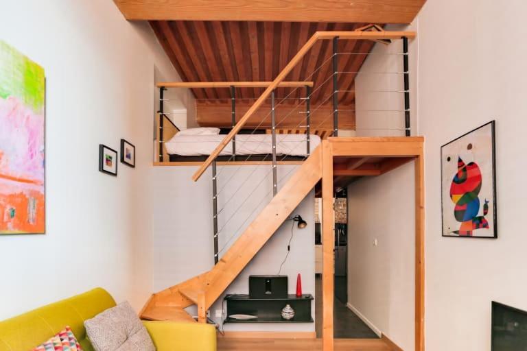 شقة Guestready - Charmant Loft Croix-Paquet Pour 2 ليون المظهر الخارجي الصورة
